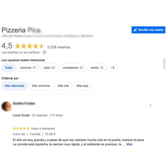 Comprar Reseñas Google | Reseñas Personalizadas de 5 Estrellas | Personas Reales - Google Smart Card