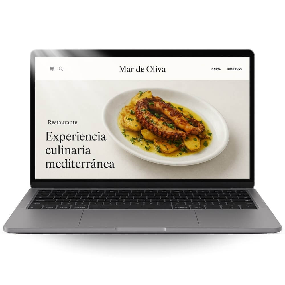 Diseño profesional de pagina web hecho por Rating Leader