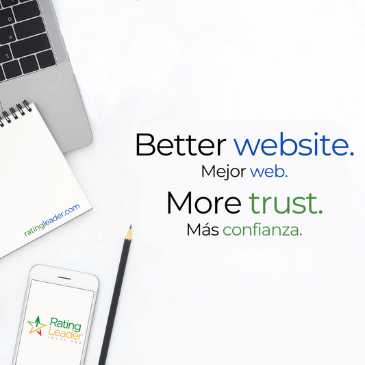 Diseño web profesional Rating Leader