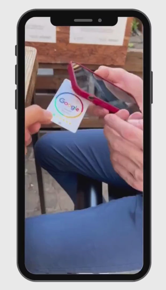 Google NFC Review Card – Easily Boost Your 5-Star Reviews